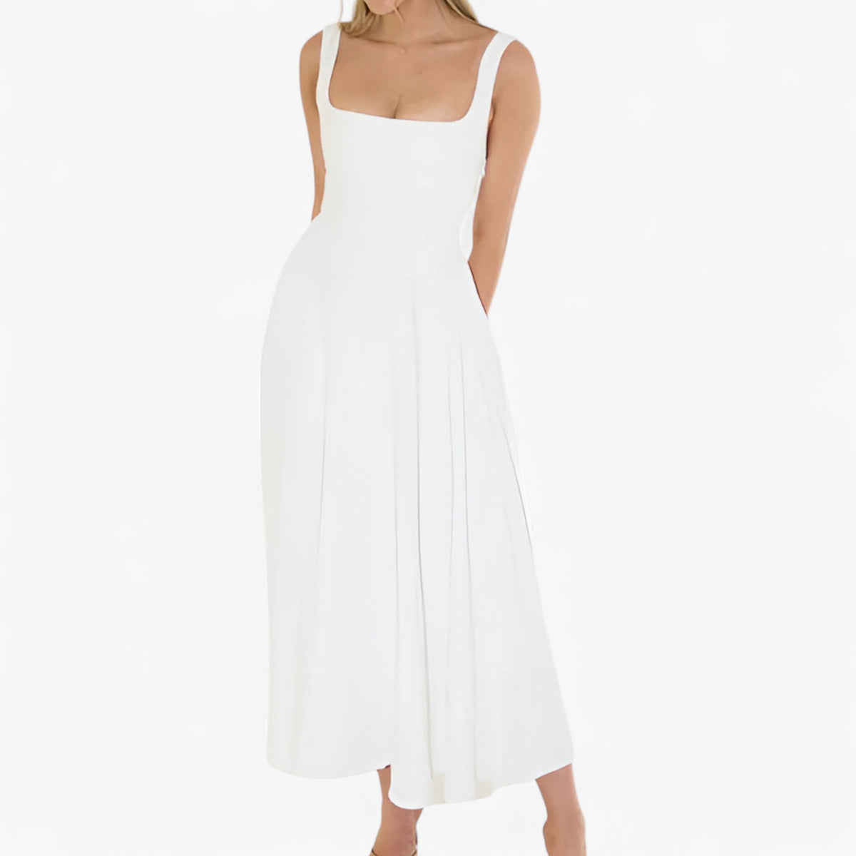 Lilou | Elegantes Midikleid