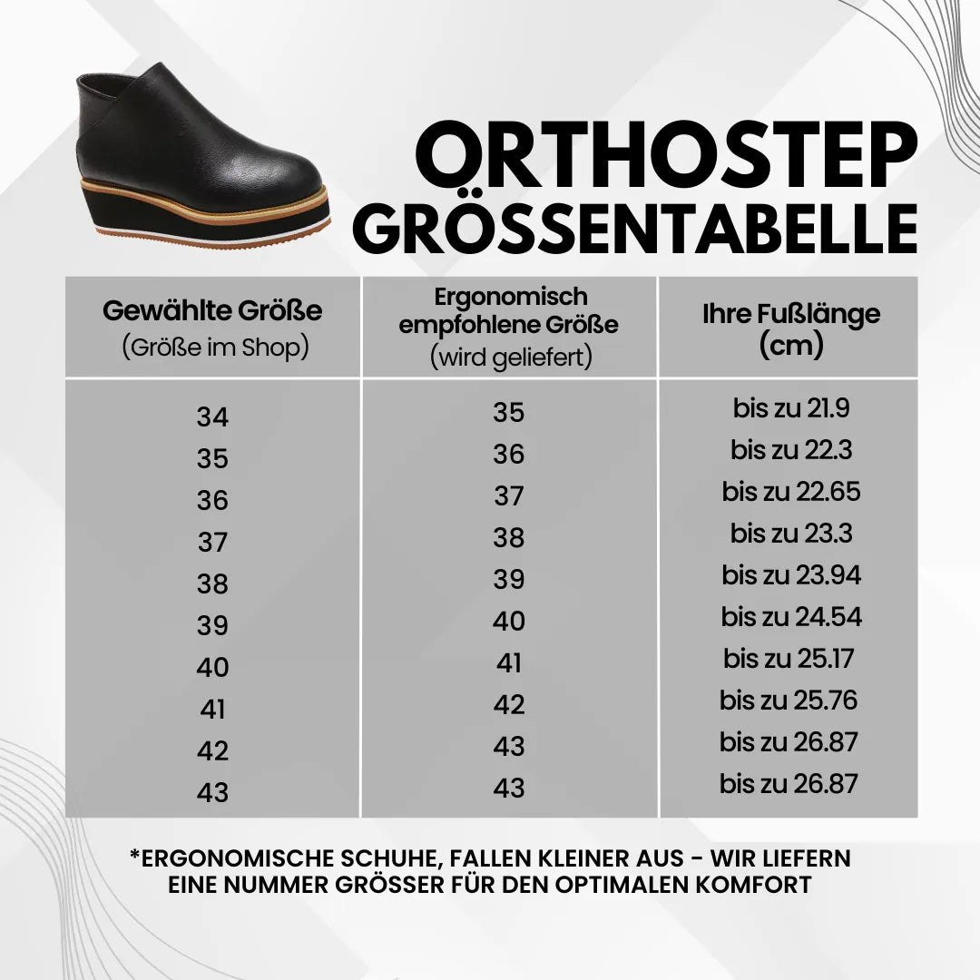 OrthoStep™ – Ergonomischer Schuh