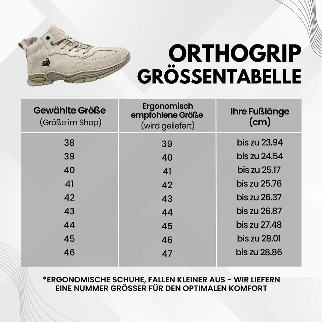 OrthoGrip - Schuh