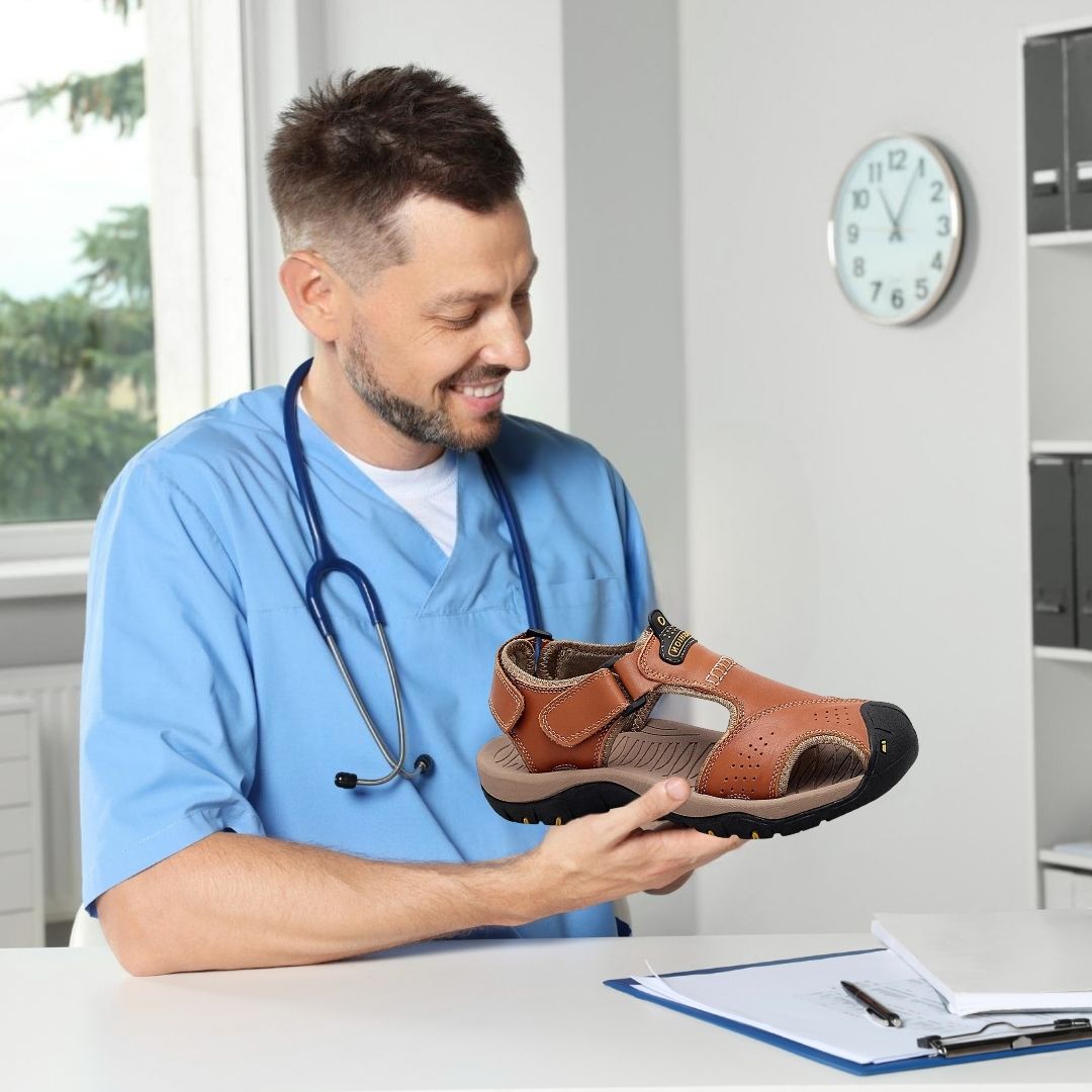 OrthoSun – ergonomische Sandalen für Männer