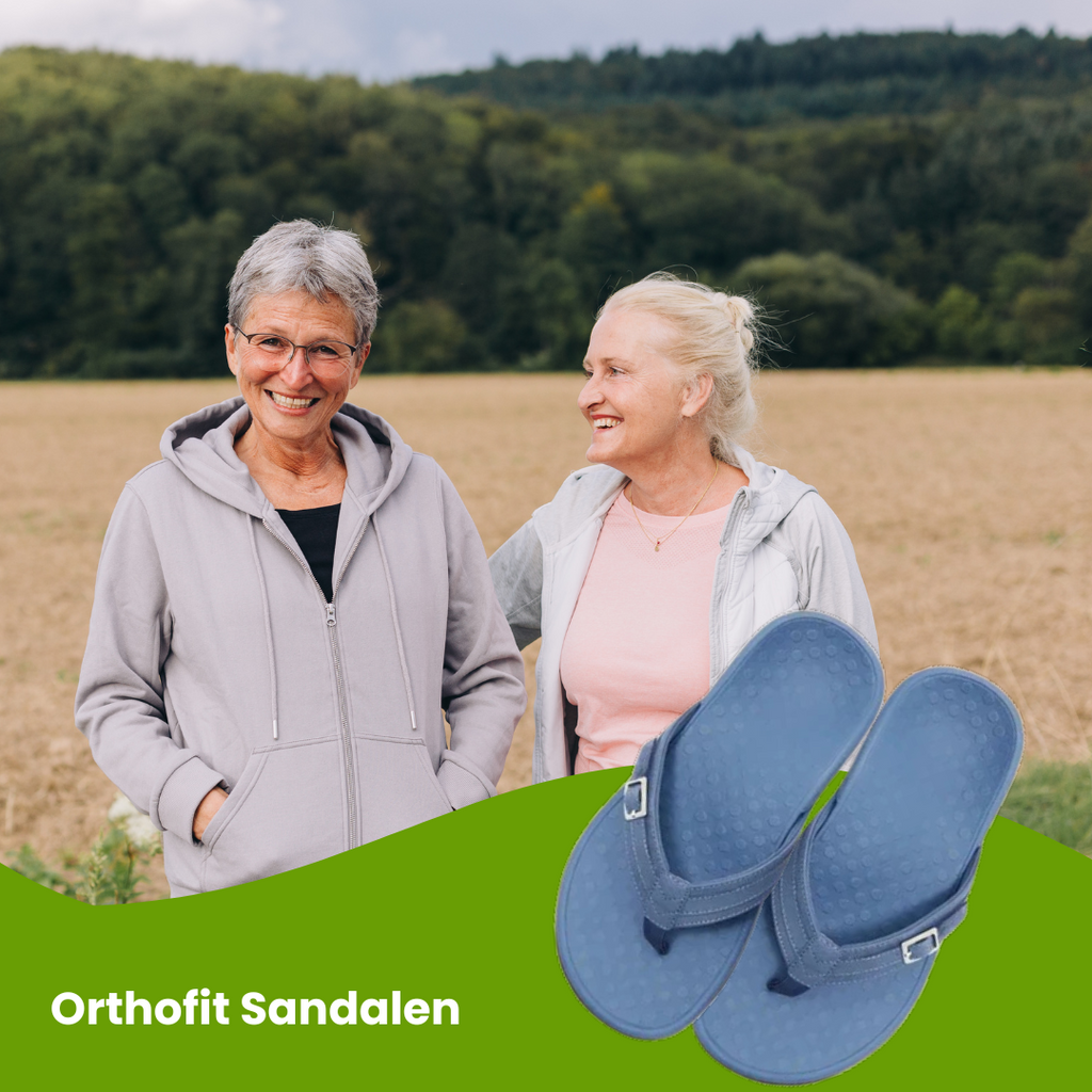 Orthofit Sandalen - das Original für sicheres, bequemes Gehen für Senioren