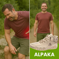Alpaka - Rutschfeste wasserdichte Leder-Barfußschuhe