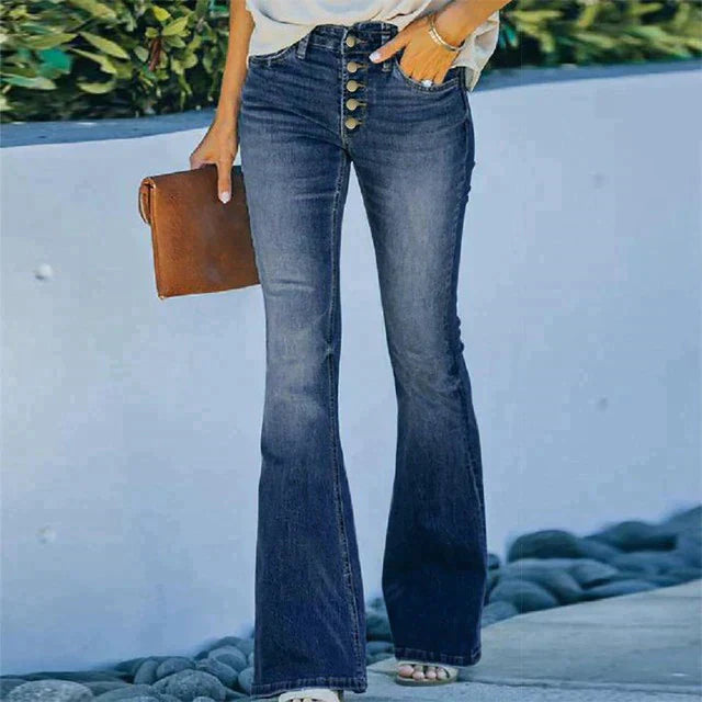 Dehnbare Damenjeans – Liora