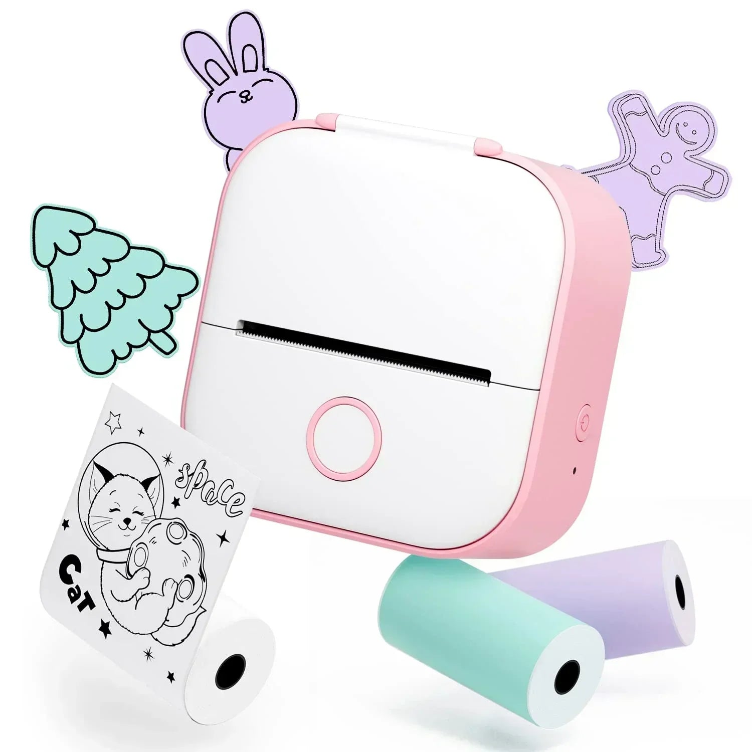 PrintPocket™ Tragbarer Mini-Drucker für Notizen und Fotos