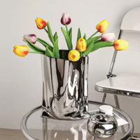 Geschmückter Blumenstrauß mit Rand | Zeitgenössische Dekoration, perfekt für alle Räume