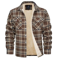Gefütterte Karo-Jacke - Ultimativer Komfort und Klassisches Design