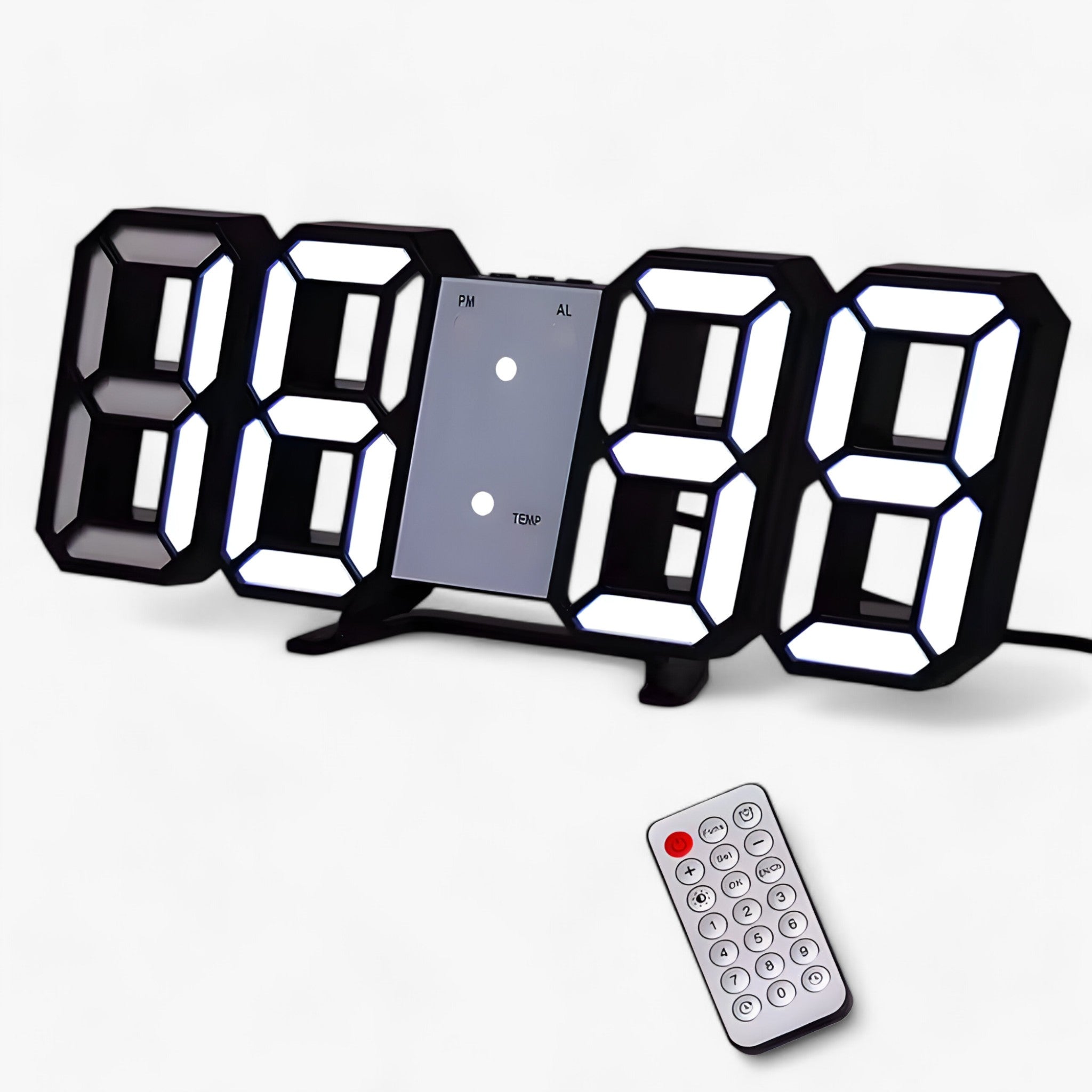 NordiClock | Wecker und digitale Uhr - Multifunktionale elektronische Anzeige