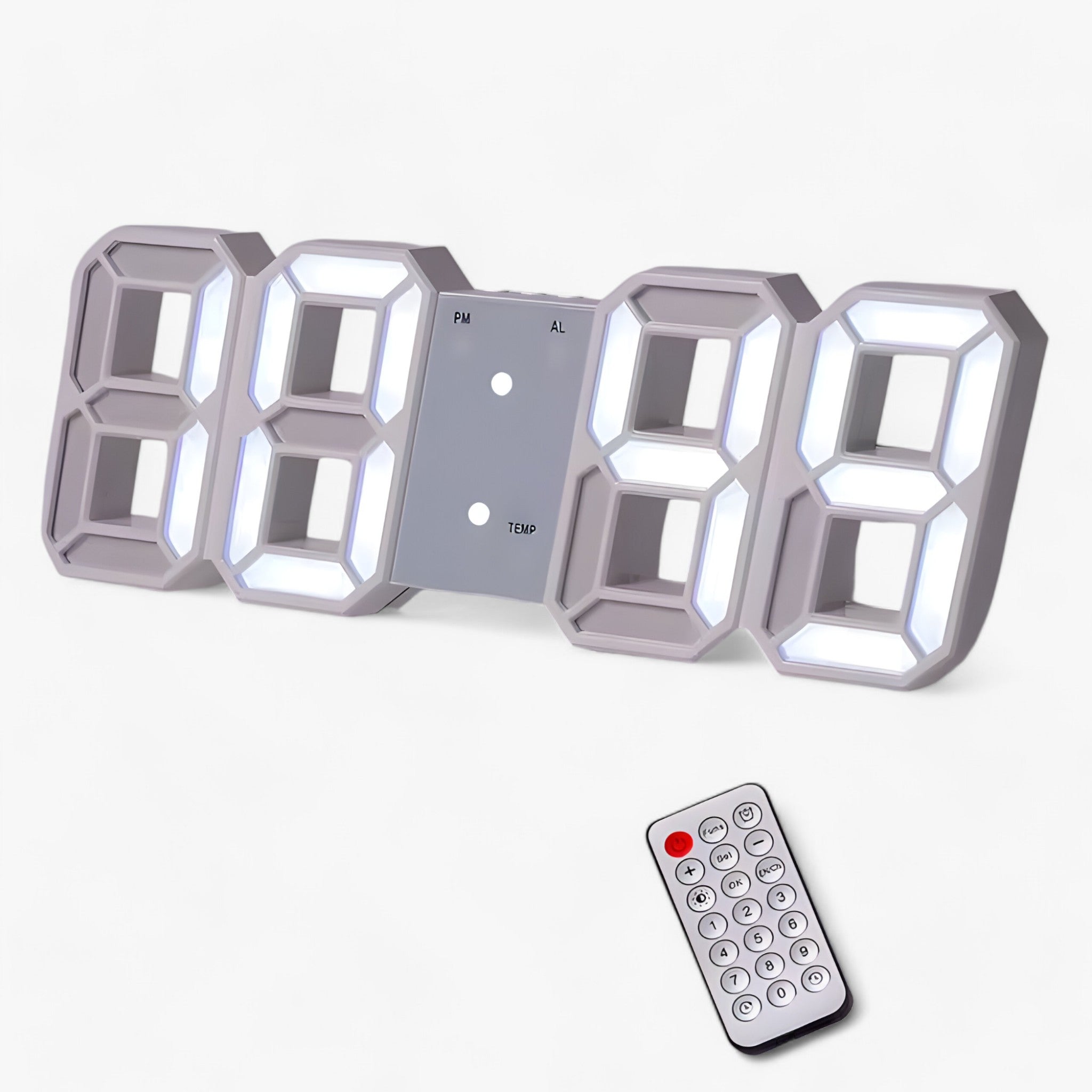 NordiClock | Wecker und digitale Uhr - Multifunktionale elektronische Anzeige