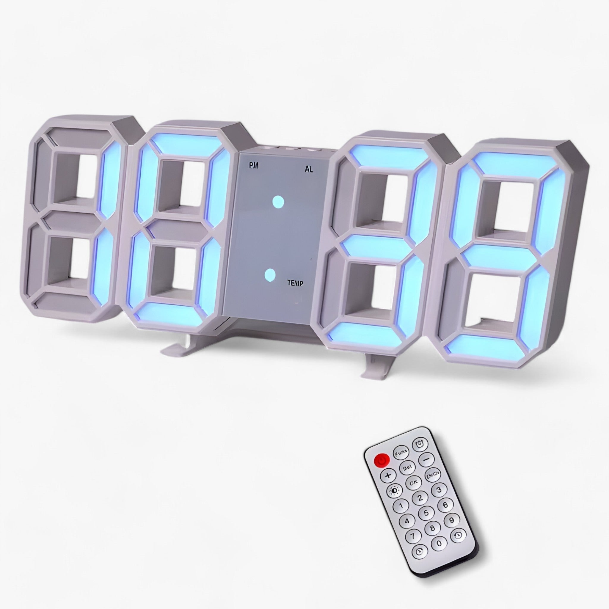 NordiClock | Wecker und digitale Uhr - Multifunktionale elektronische Anzeige