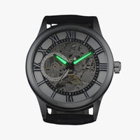 Robert | Elegante wasserdichtes Armbanduhr aus Leder
