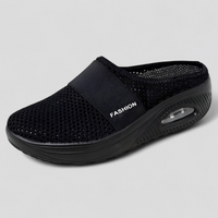 AeroFlex | Mesh Slip-On Platform Clog mit Luftpolstersohle