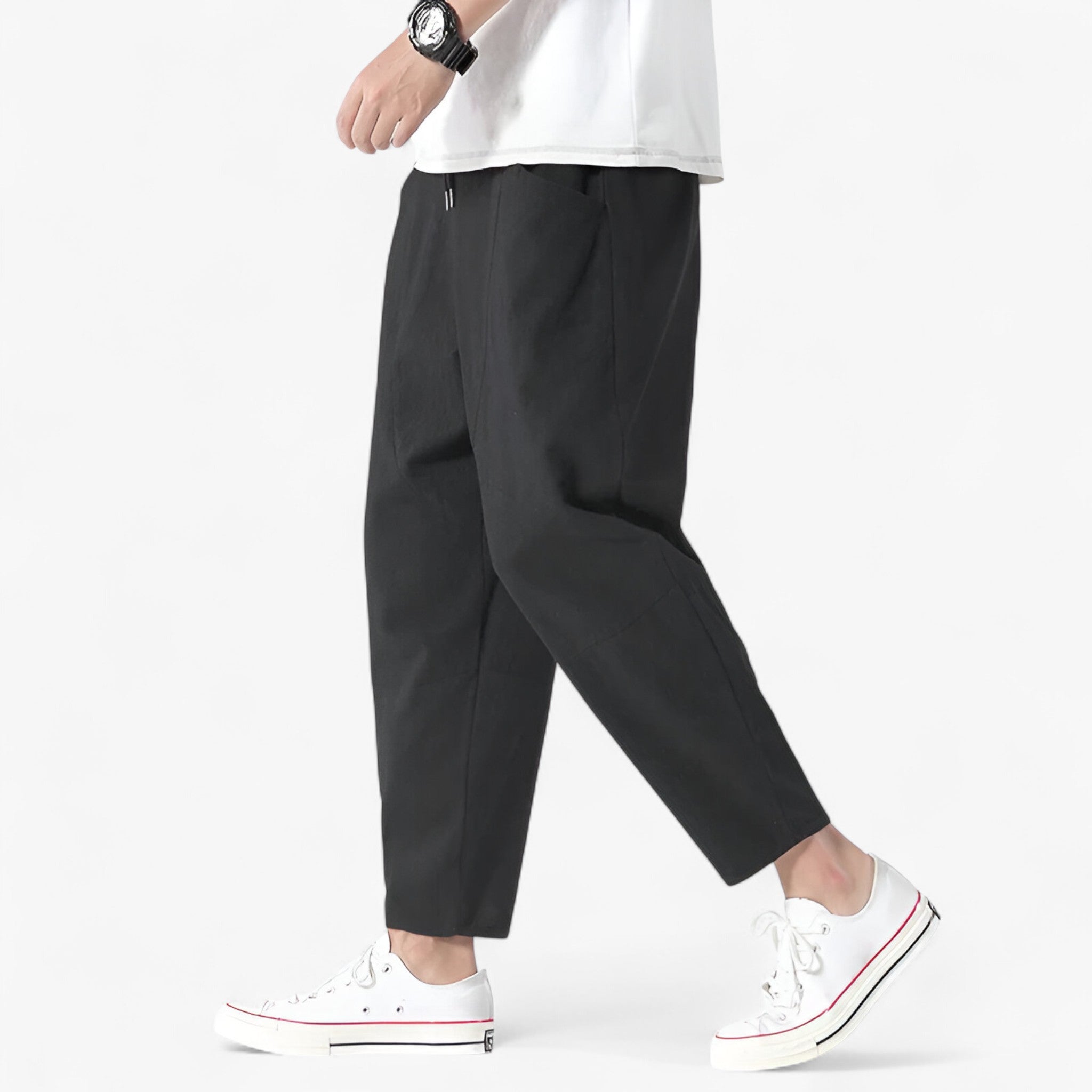 Jimmy | Herren-Leinenhose – Bequeme Passform