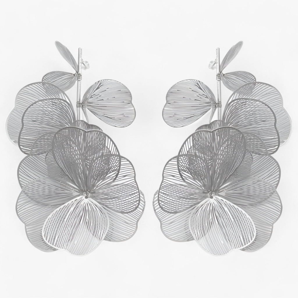 Zoë | Vintage-Blumen-Ohrringe – Elegant und Einzigartig