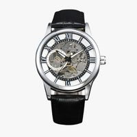 Robert | Elegante wasserdichtes Armbanduhr aus Leder