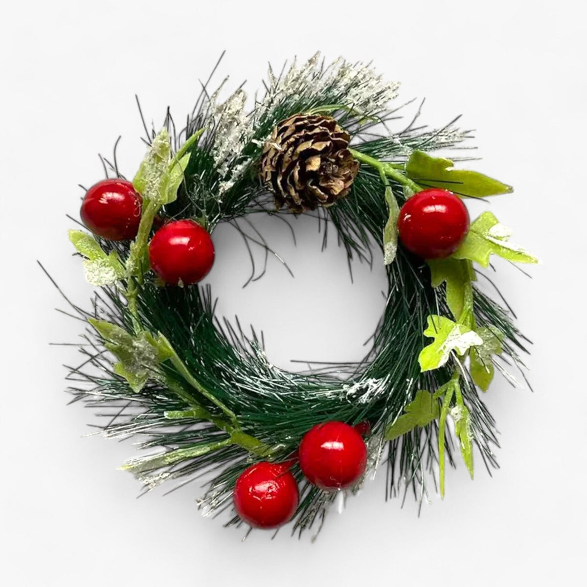 DIY Weihnachtskranz - Künstliche Schlange für Festdekoration