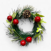 DIY Weihnachtskranz - Künstliche Schlange für Festdekoration