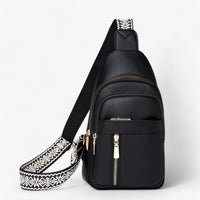 Moderne PU-Leder Brusttasche – Elegant & Vielseitig