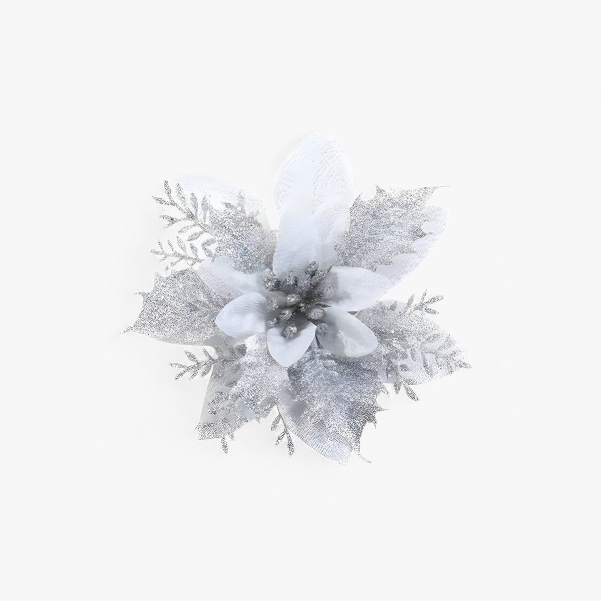 Blooms | Kunstweihnachtsblumen mit Glänzendem Goldstaub - Eleganz für Weihnachten