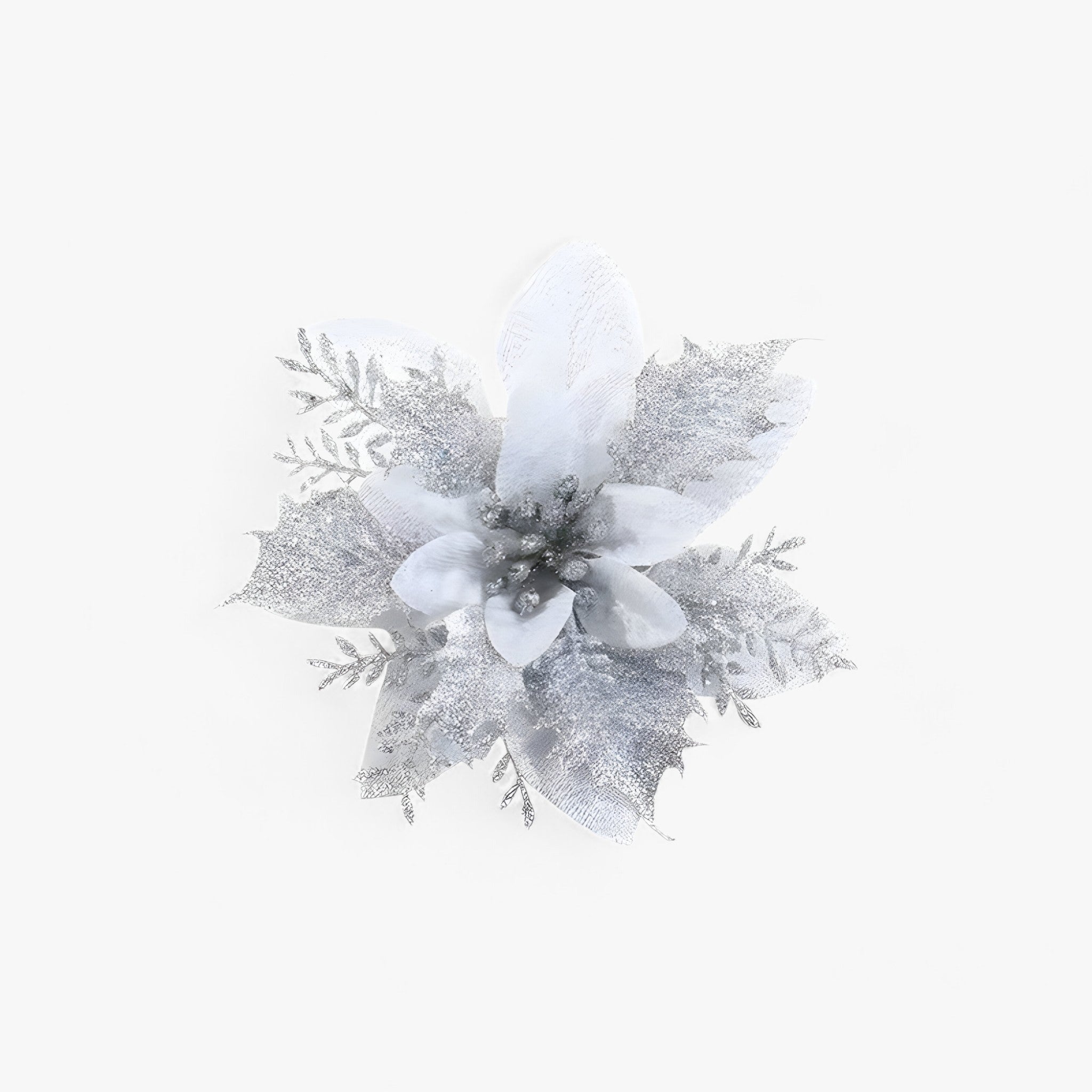 Blooms | Kunstweihnachtsblumen mit Glänzendem Goldstaub - Eleganz für Weihnachten