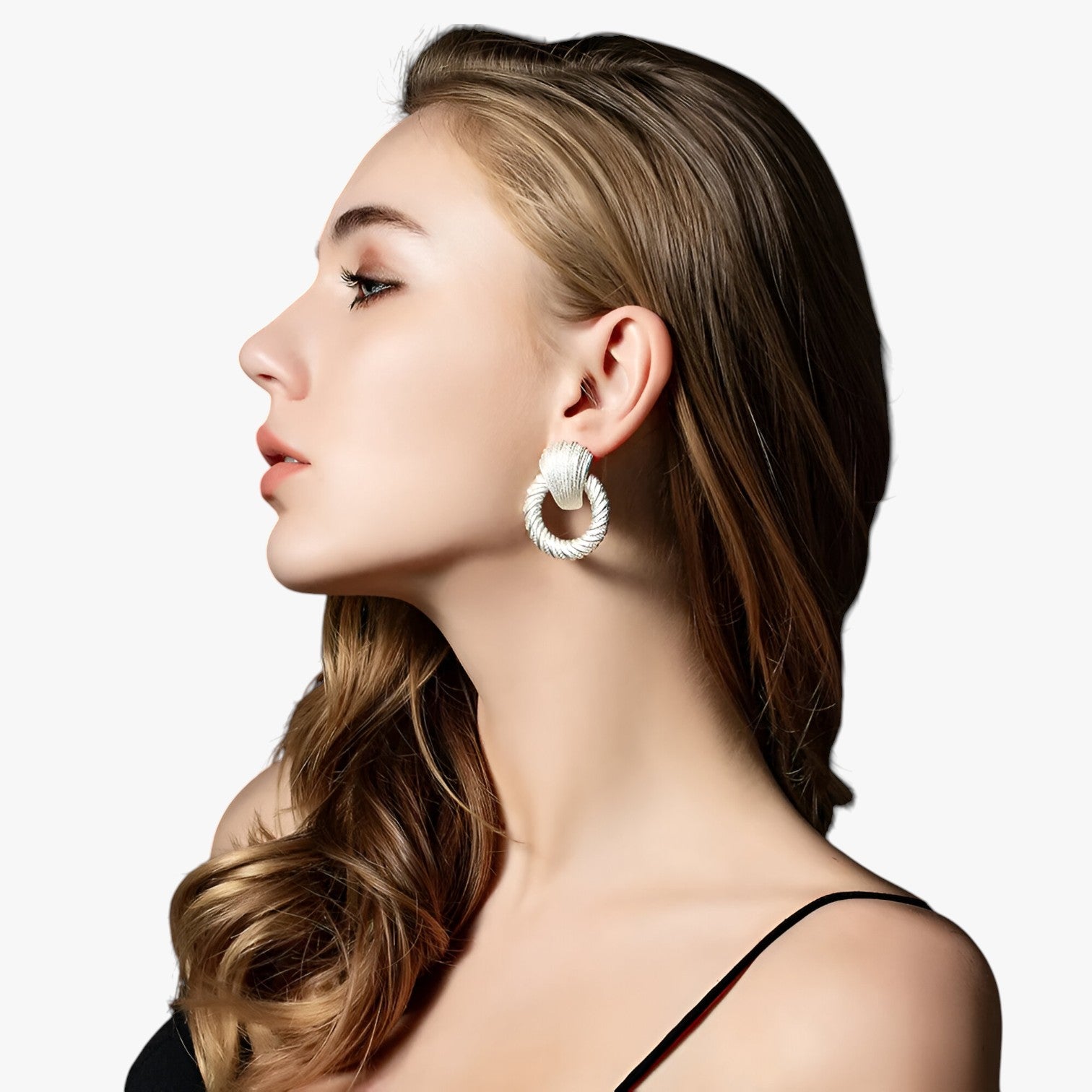 Irene | Eleganz ohne Piercing – Clip-On-Hängeohrringe