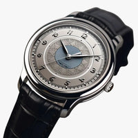 Simon | Herrenarmbanduhr aus Leder im Businessstil wasserdicht