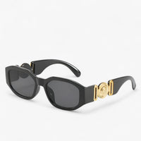 Liam | Kleine rechteckige Sonnenbrille für Reisen und Vintage-Stil