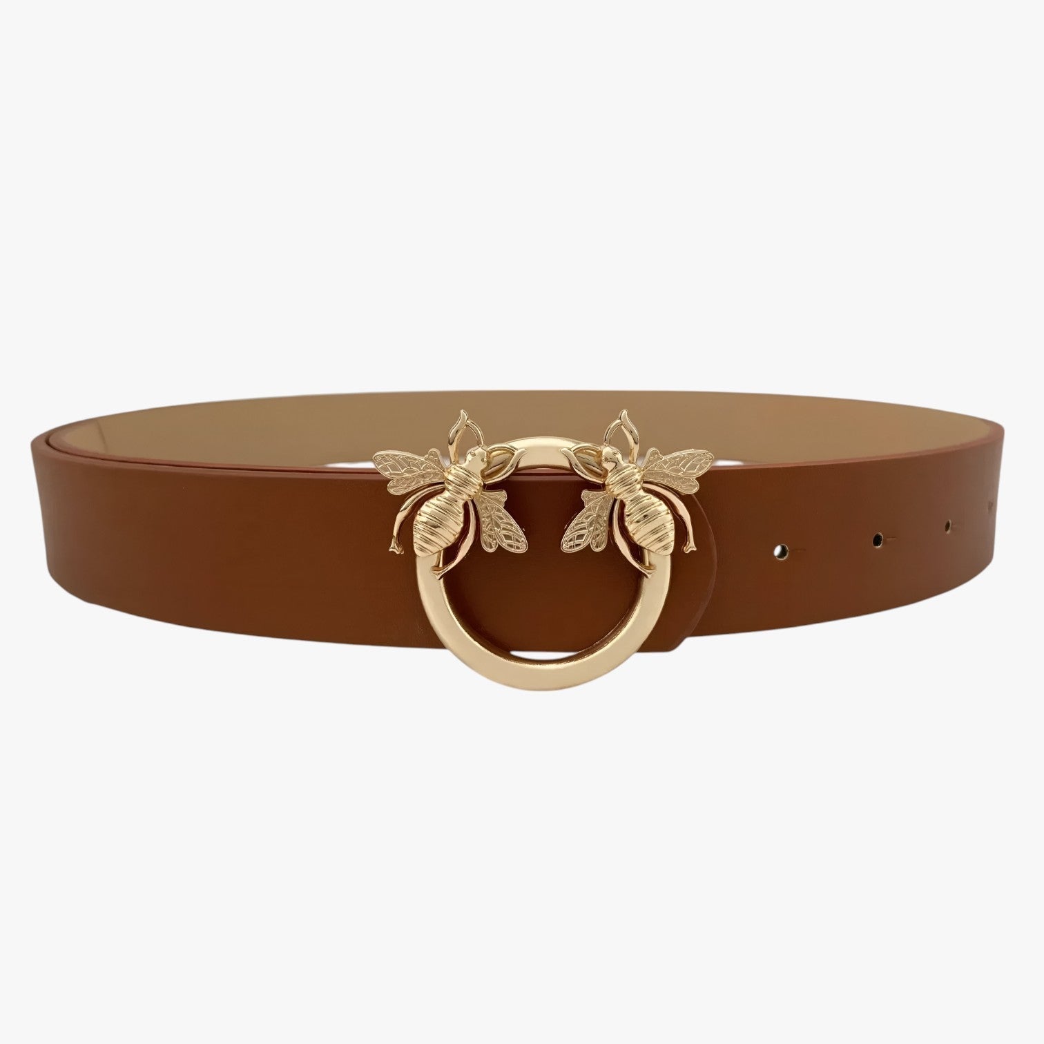 Sabrina | Eleganter Ledergürtel mit Design-Schnalle