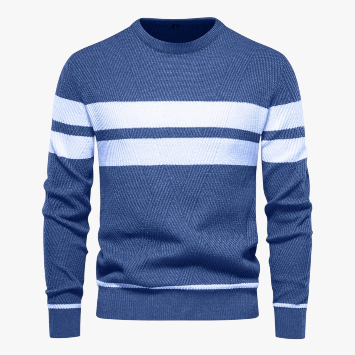 Adam | Eleganter Männer-Sommerpulli mit warmem, schlankem Schnitt und floraler Stil