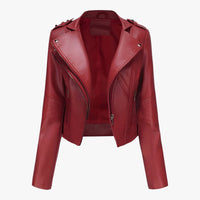 Emma | Kurze Lederjacke