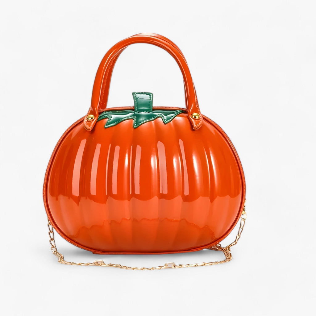 Kreative Handtasche Kürbis - Trendy und Stylische Schultertasche für Frauen