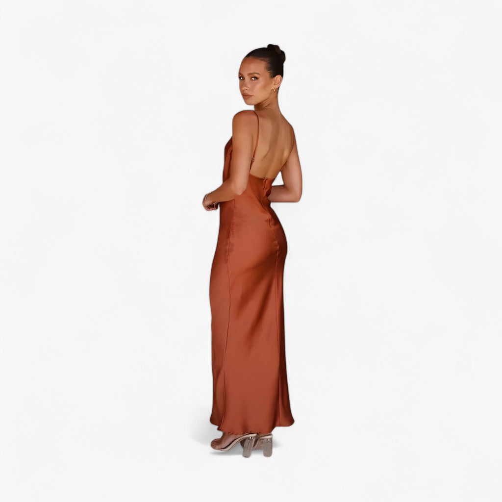 Dianne | Lang gown aus Seide