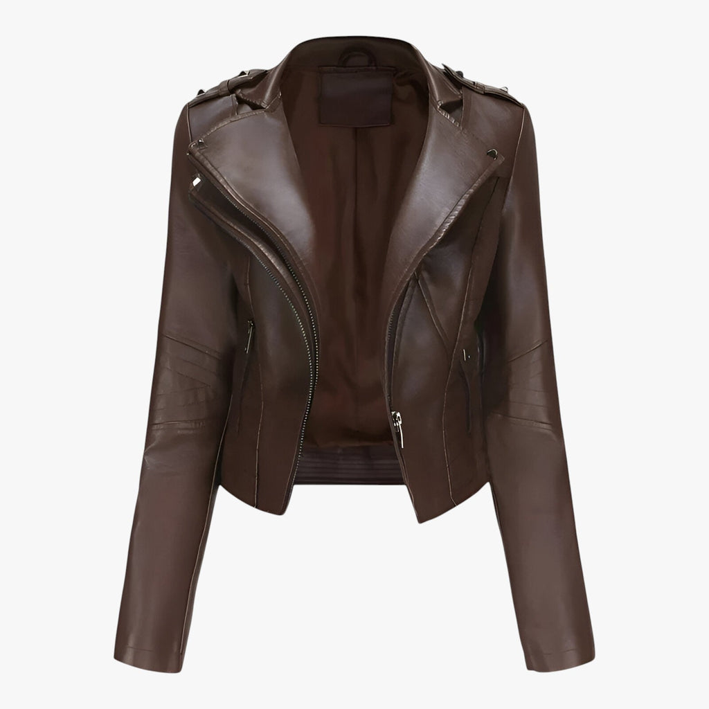 Emma | Kurze Lederjacke