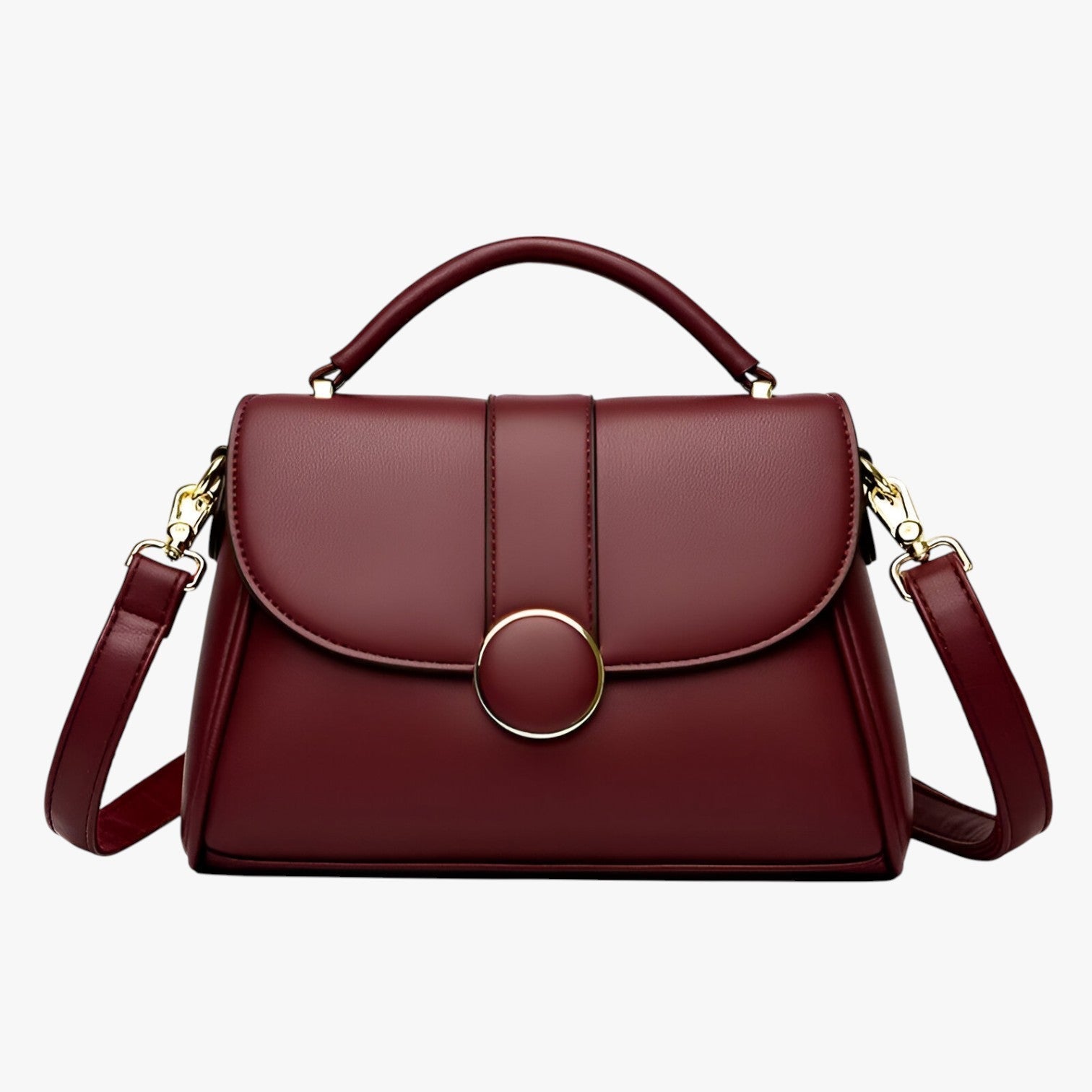 Suzy | Elegante Umhängetasche mit Markensignet