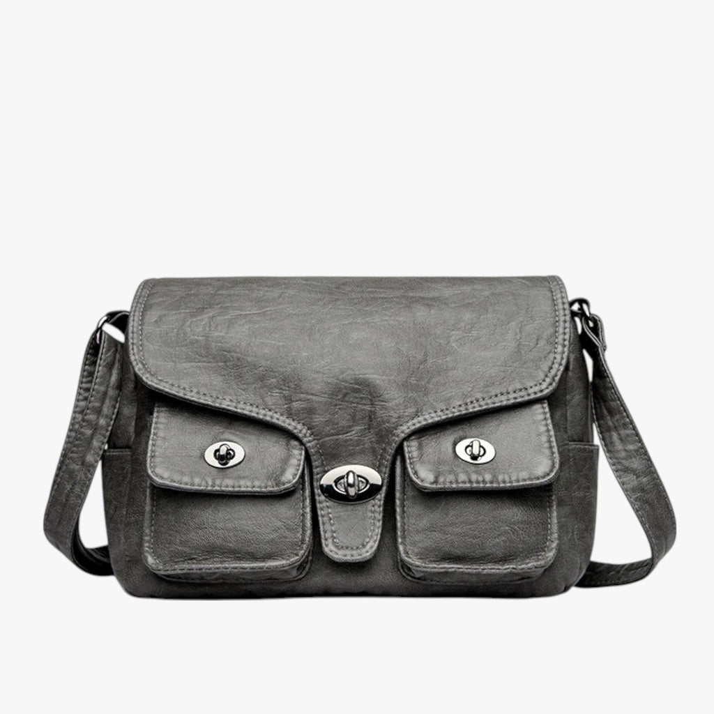 Amara | Elegante Vintage-Shopper aus PU-Leder