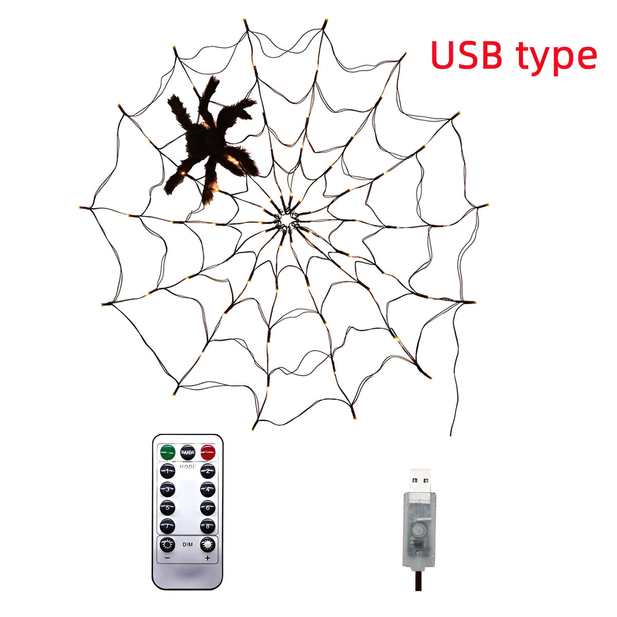 Gruselige Lichtlein - Auffällige Halloween-Dekoration