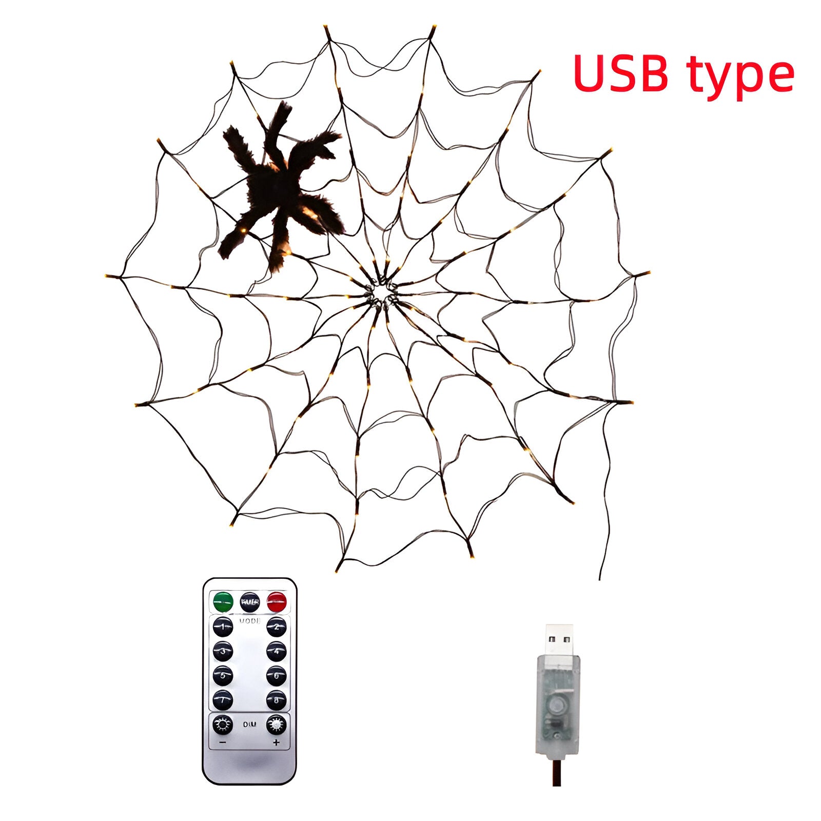 Gruselige Lichtlein - Auffällige Halloween-Dekoration