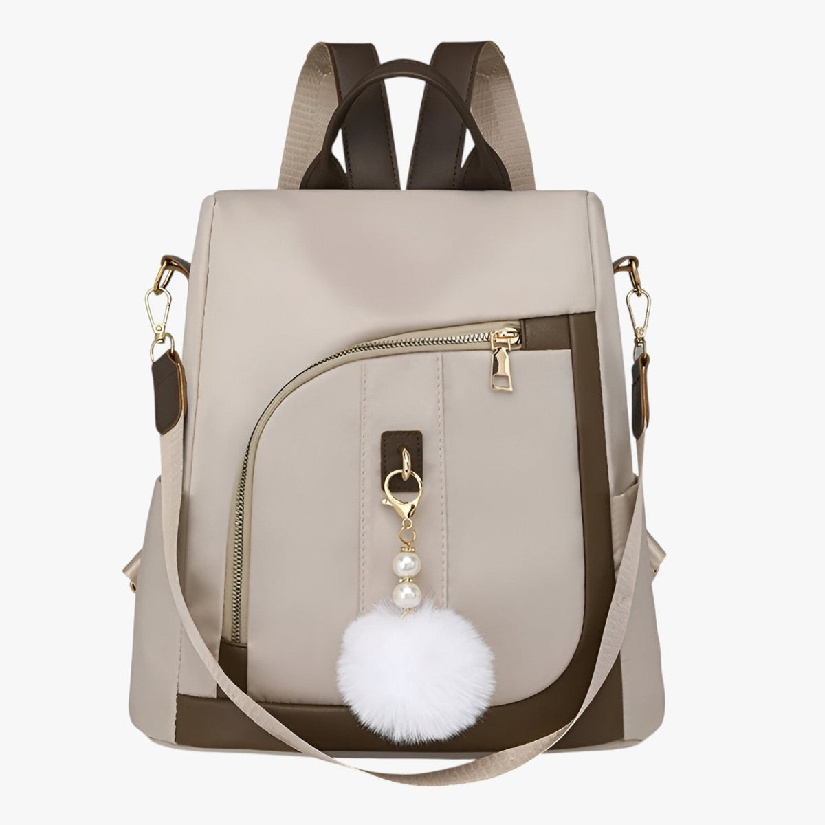 Vivian | Leichter Nylon-Rucksack mit großem Fassungsvermögen