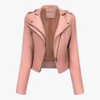 Emma | Kurze Lederjacke