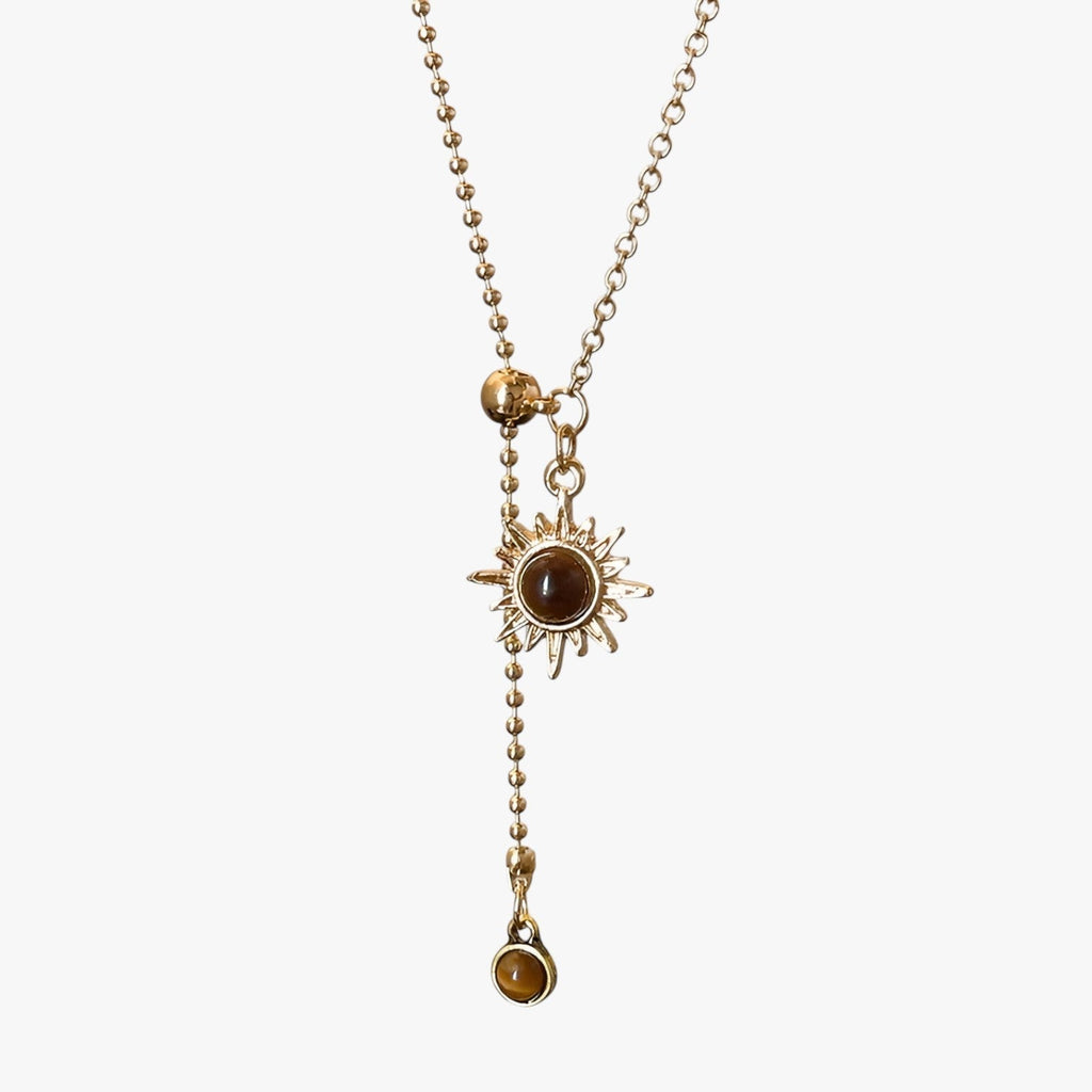 Reese | Sonnenblumen Tigerauge Kette Luxus Herbst/Winter Accessoire 2025