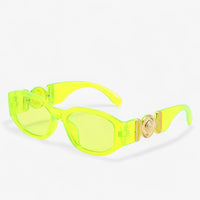 Liam | Kleine rechteckige Sonnenbrille für Reisen und Vintage-Stil