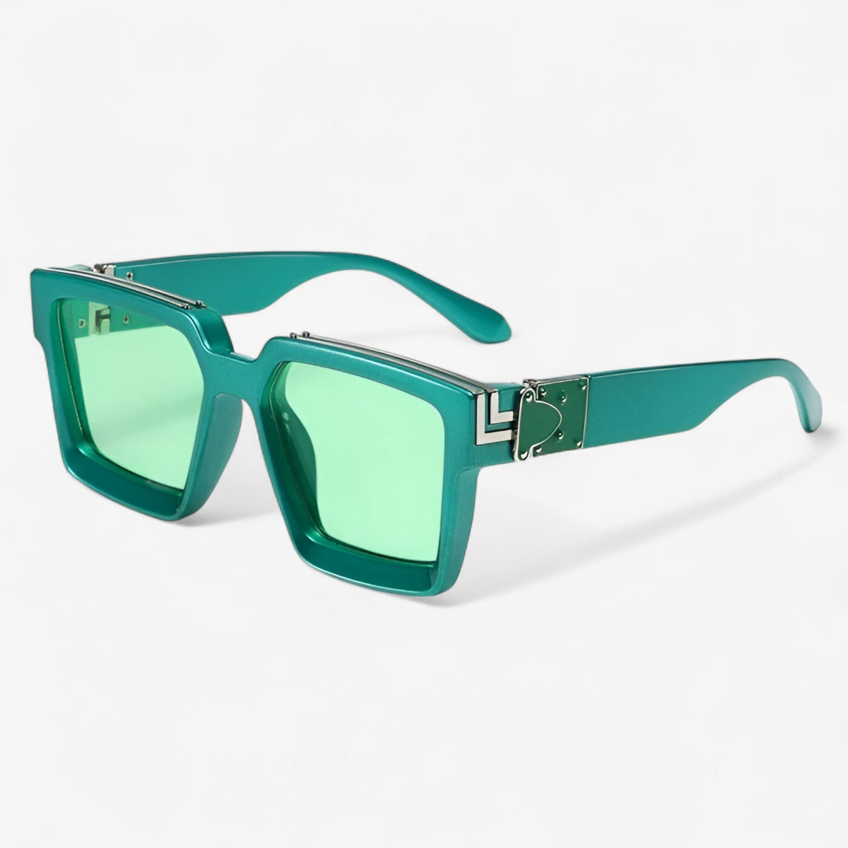 Ulrich | Vintage quadratische Sonnenbrille für Männer und Frauen