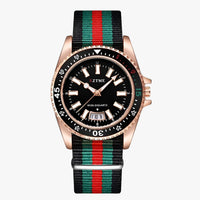 Lincoln | Elegante Uhr mit Nylonarmband und Nachtbeleuchtung