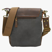 Archie | Vintage Umhängetasche aus Stoff und Leder