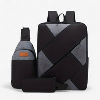 Evan | Set 3 in 1 mit Rucksack und passenden Accessoires