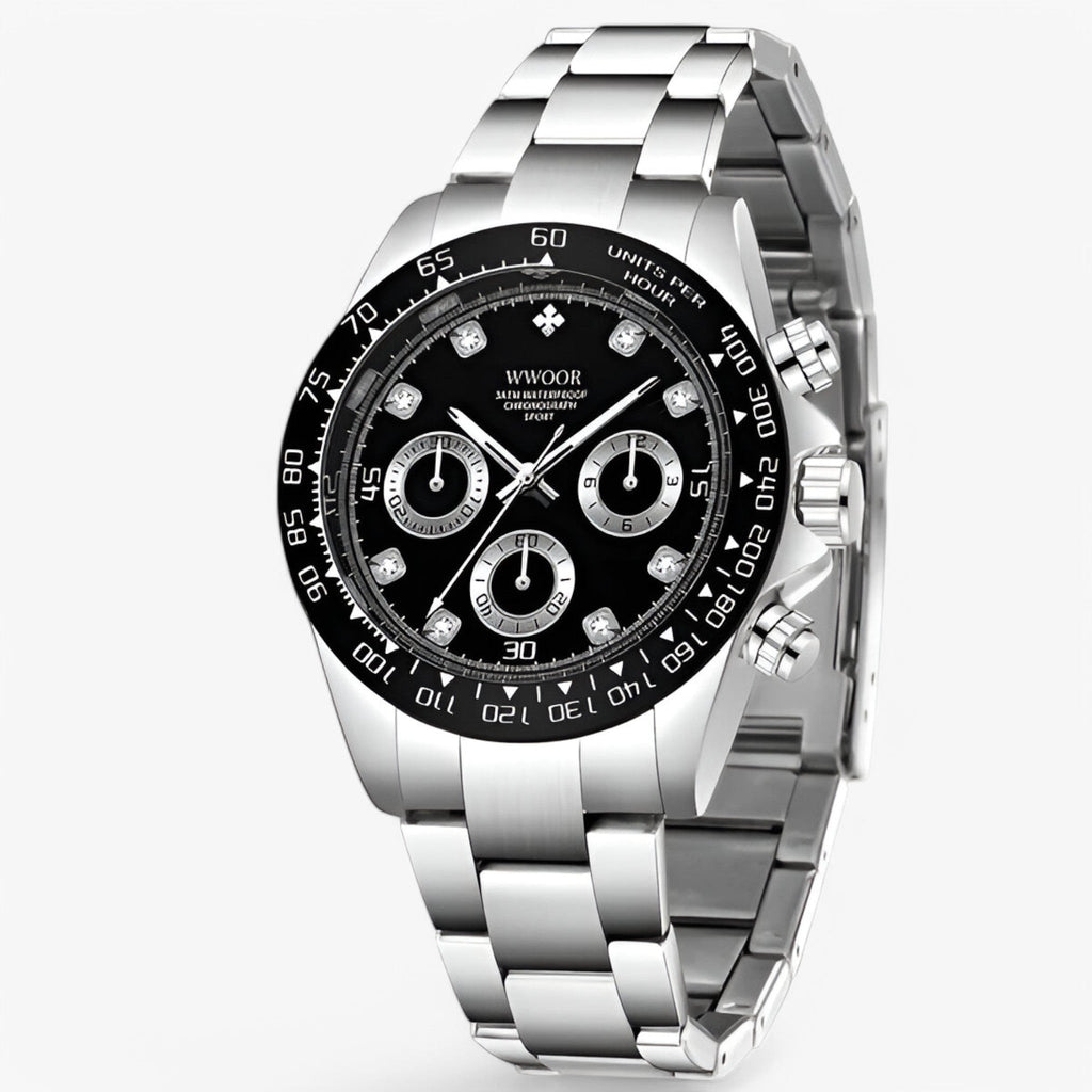 Kashmir | Luxus Chronograph Uhr aus Edelstahl