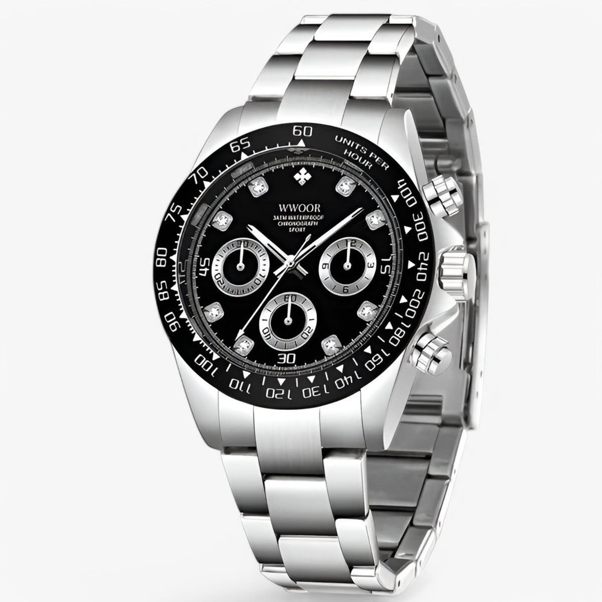 Kashmir | Luxus Chronograph Uhr aus Edelstahl