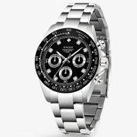 Kashmir | Luxus Chronograph Uhr aus Edelstahl
