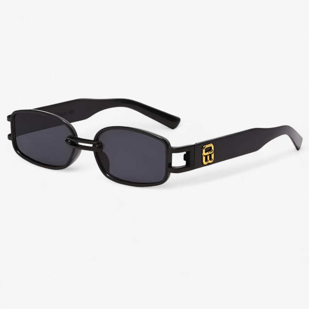Dante | Lille rechteckige Sonnenbrille im Vintage-Punk-Stil
