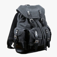 Conor | Rucksack für Trekking aus Stoff und Leder mit Großem Fassungsvermögen