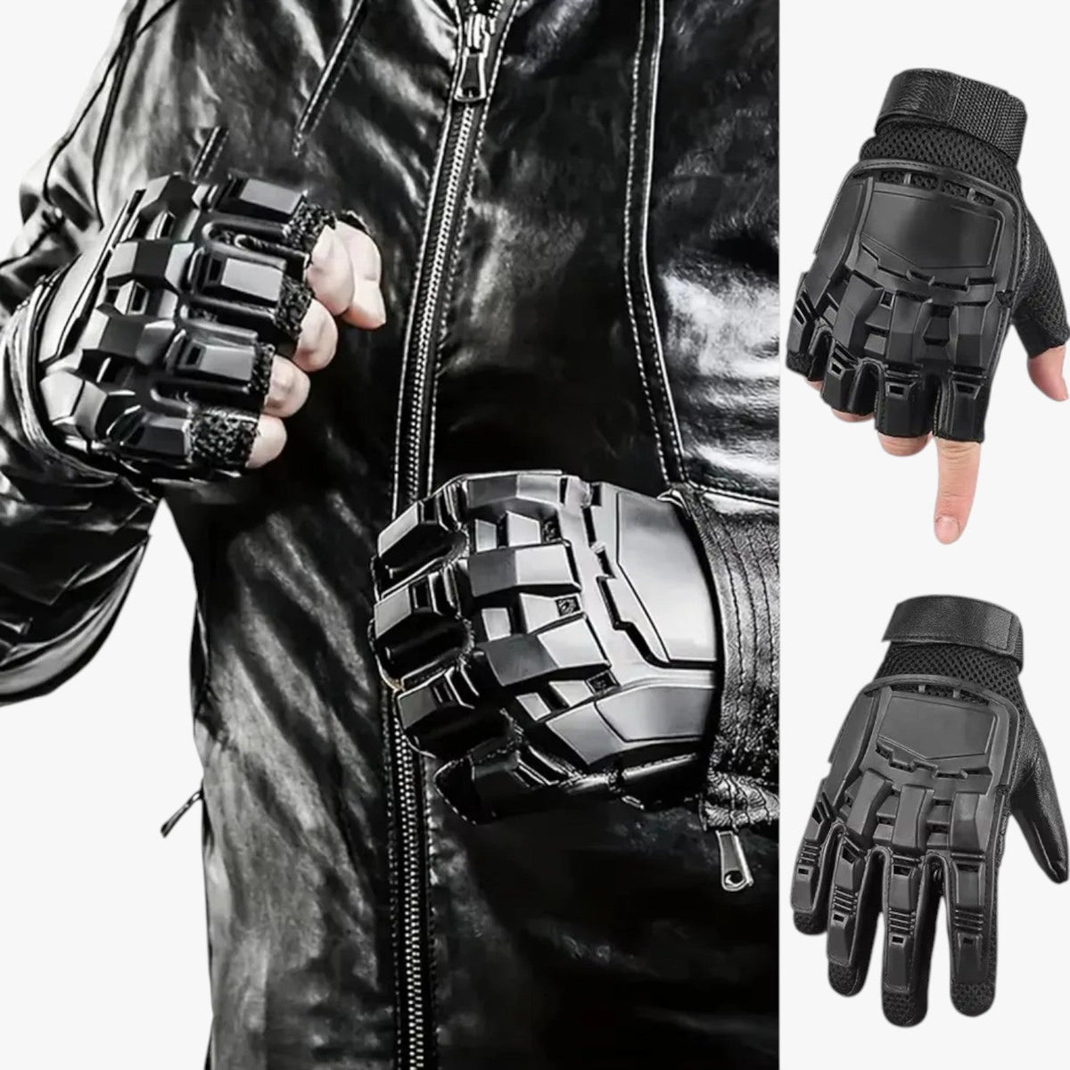 Karson | Atmungsaktive Taktik-Handschuhe für Motorrad und Fahrrad